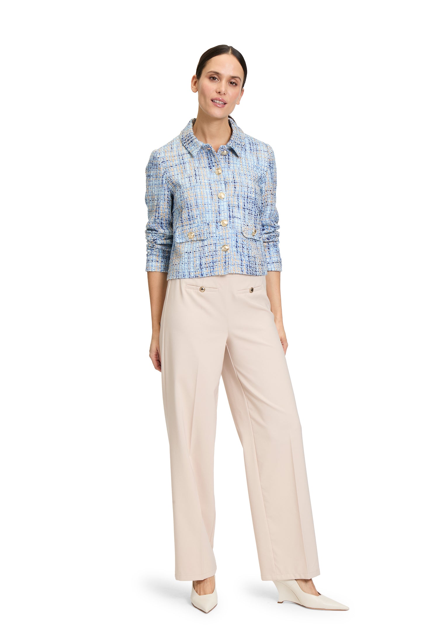 Blazerjacke Kurz 1/1 Arm Blue/Blue Bild 5