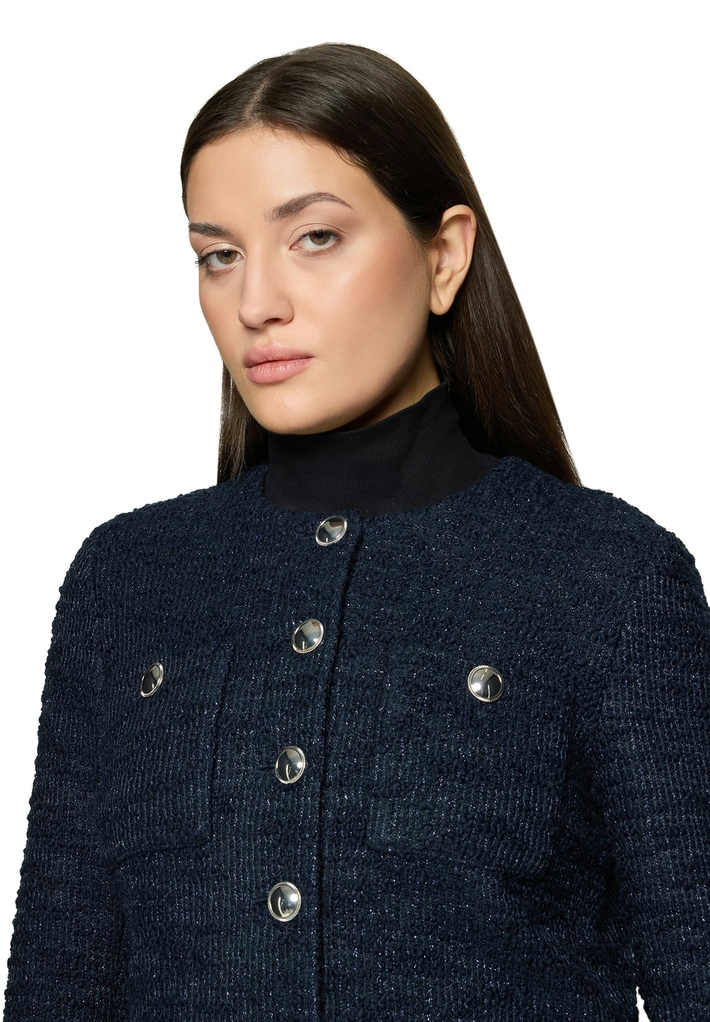 Blazerjacke Kurz 1/1 Arm Dark Sky Bild 6