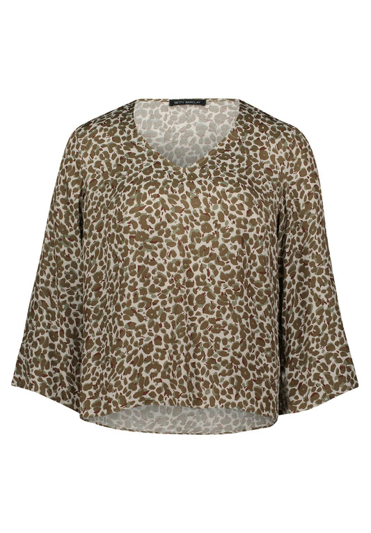 Bluse Kurz 1/1 Arm Beige/Khaki Bild 1