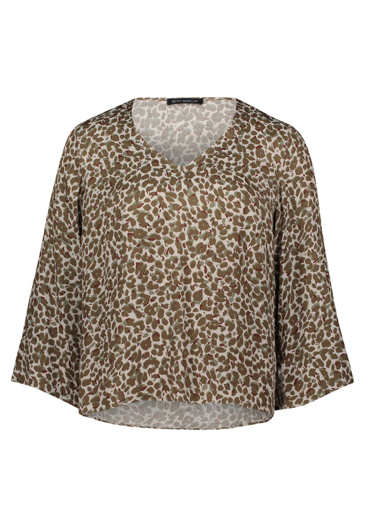 Bluse Kurz 1/1 Arm Beige/Khaki Bild 1