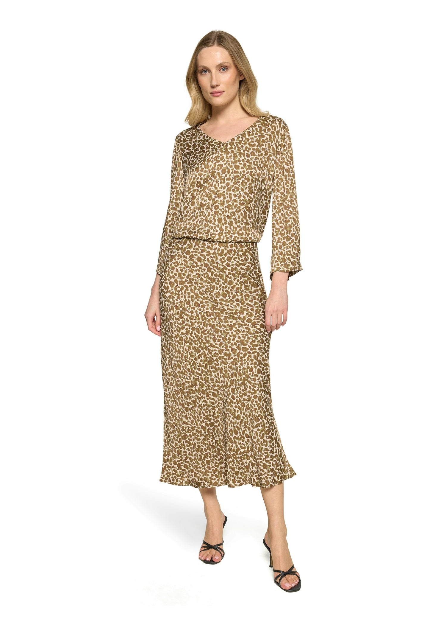 Bluse Kurz 1/1 Arm Beige/Khaki Bild 5
