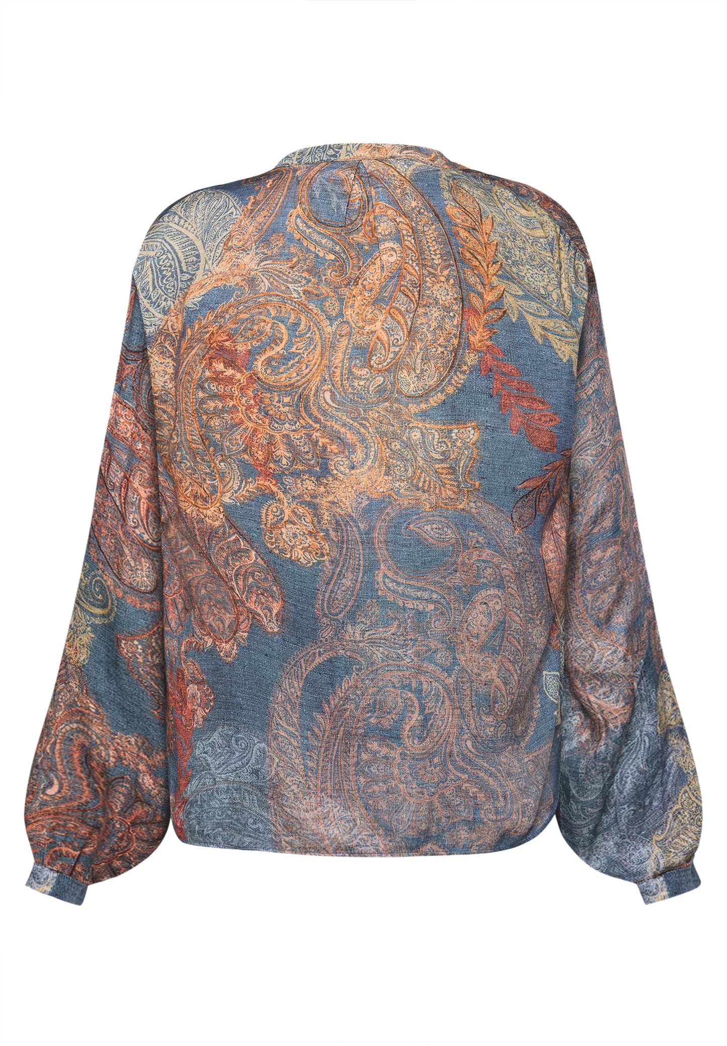 Bluse Kurz 1/1 Arm Blue/Red Bild 2