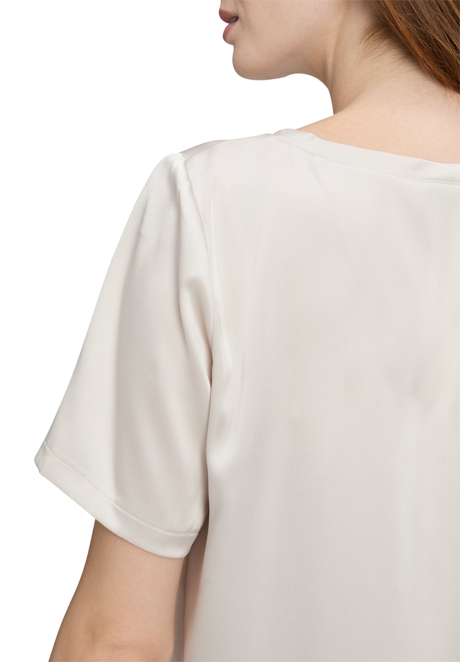 Bluse Kurz 1/2 Arm Pastel Sand Bild 7