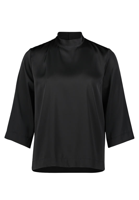 Bluse Kurz 3/4 Arm Black Bild 1