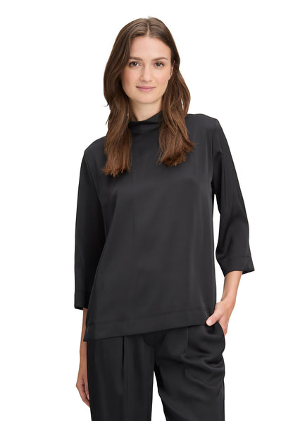 Bluse Kurz 3/4 Arm Black Bild 3