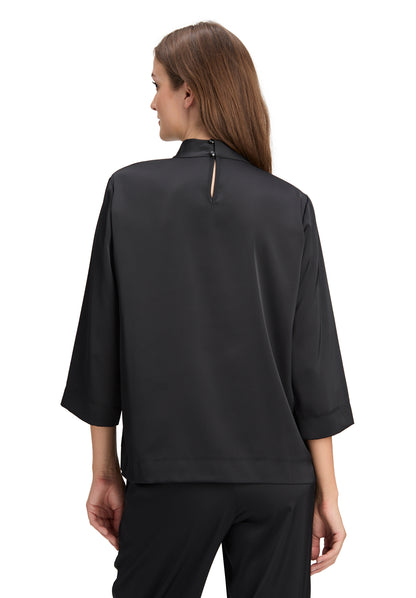 Bluse Kurz 3/4 Arm Black Bild 4