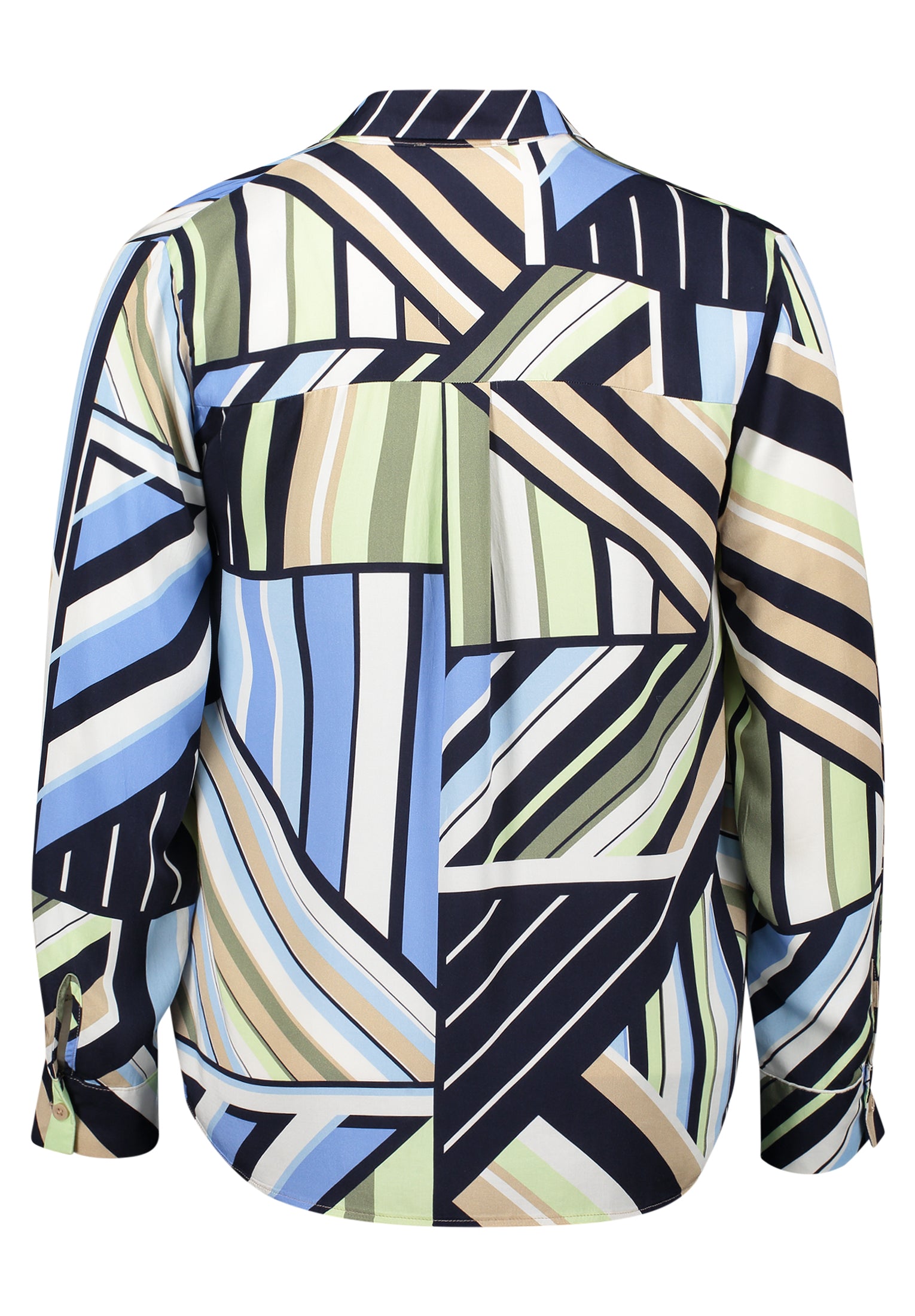 Bluse Lang 1/1 Arm Blue/Green Bild 9