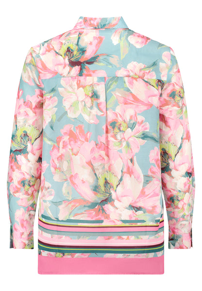 Bluse Lang 1/1 Arm Mint/Rosé Bild 2