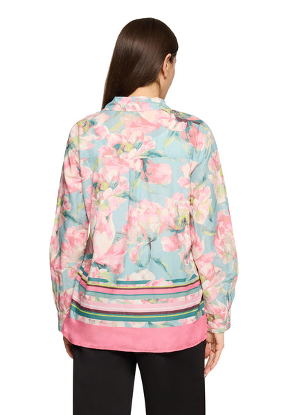 Bluse Lang 1/1 Arm Mint/Rosé Bild 3