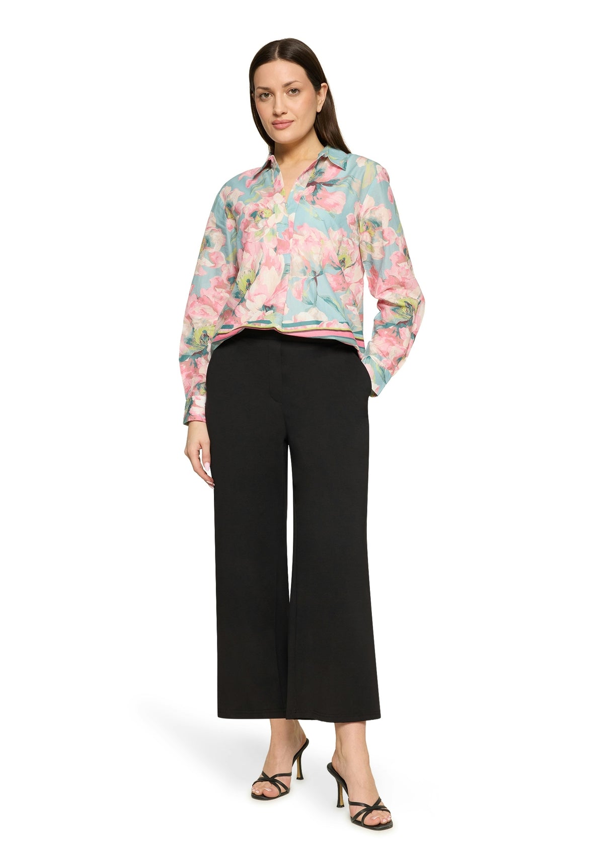 Bluse Lang 1/1 Arm Mint/Rosé Bild 5