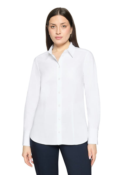 Bluse Lang 1/1 Arm Bright White Bild 3