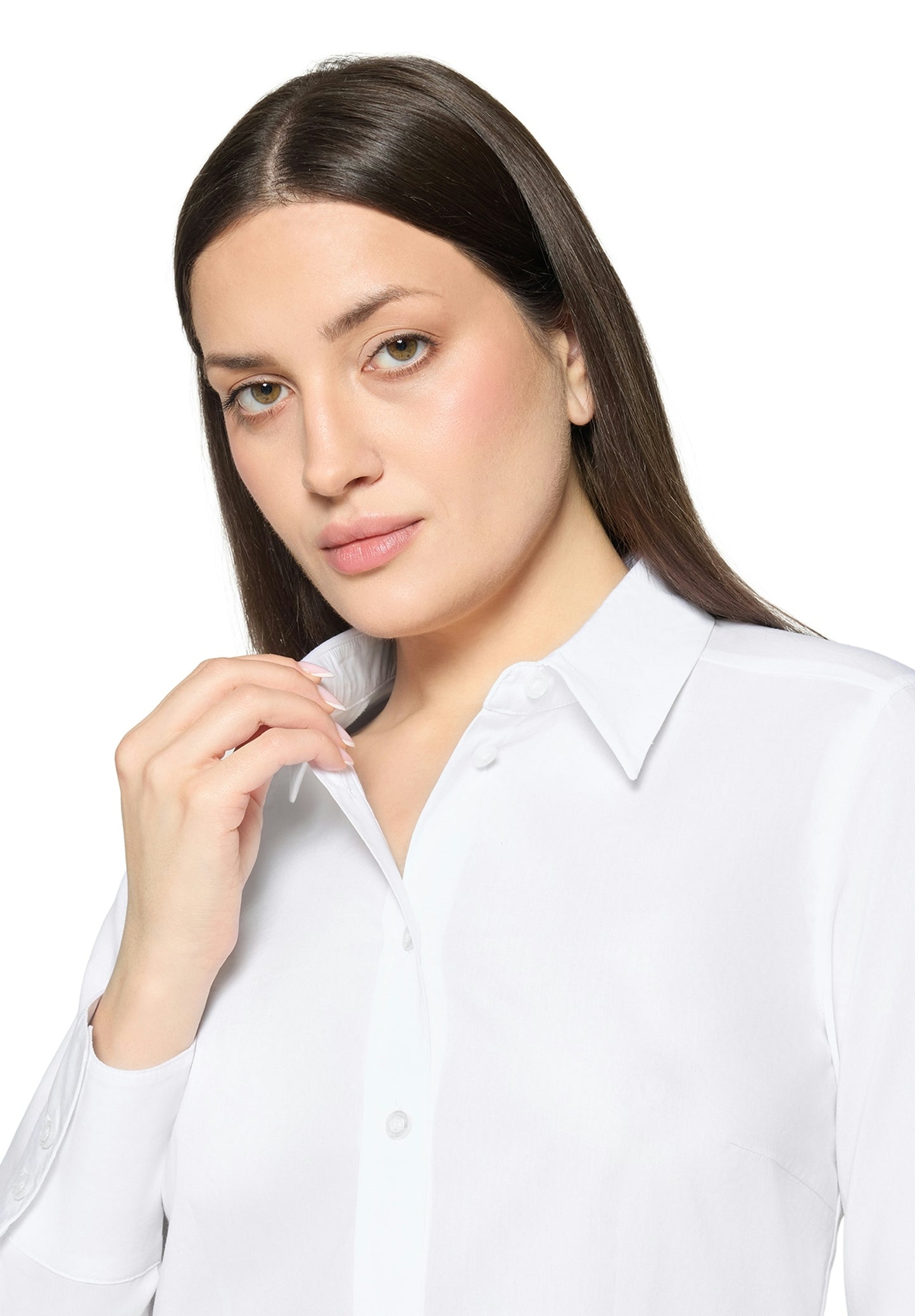 Bluse Lang 1/1 Arm Bright White Bild 6