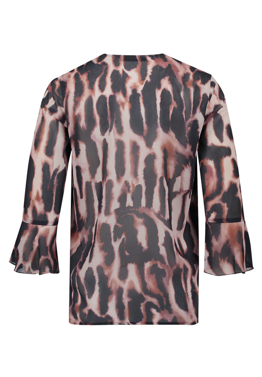 Bluse Lang 1/1 Arm Dark Blue/Rosé Bild 2