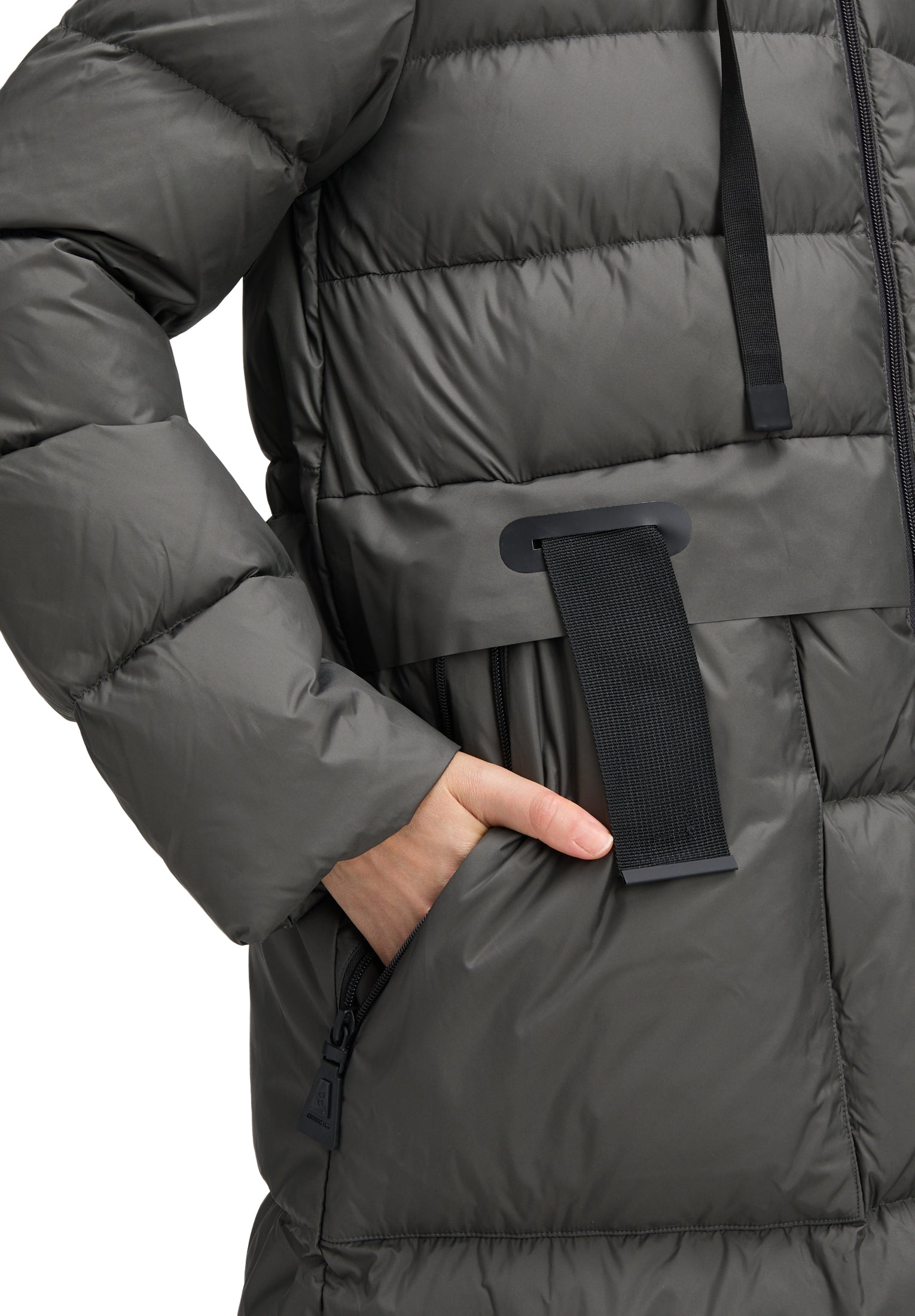 Daunen-Steppjacke Shiny Forest Bild 7