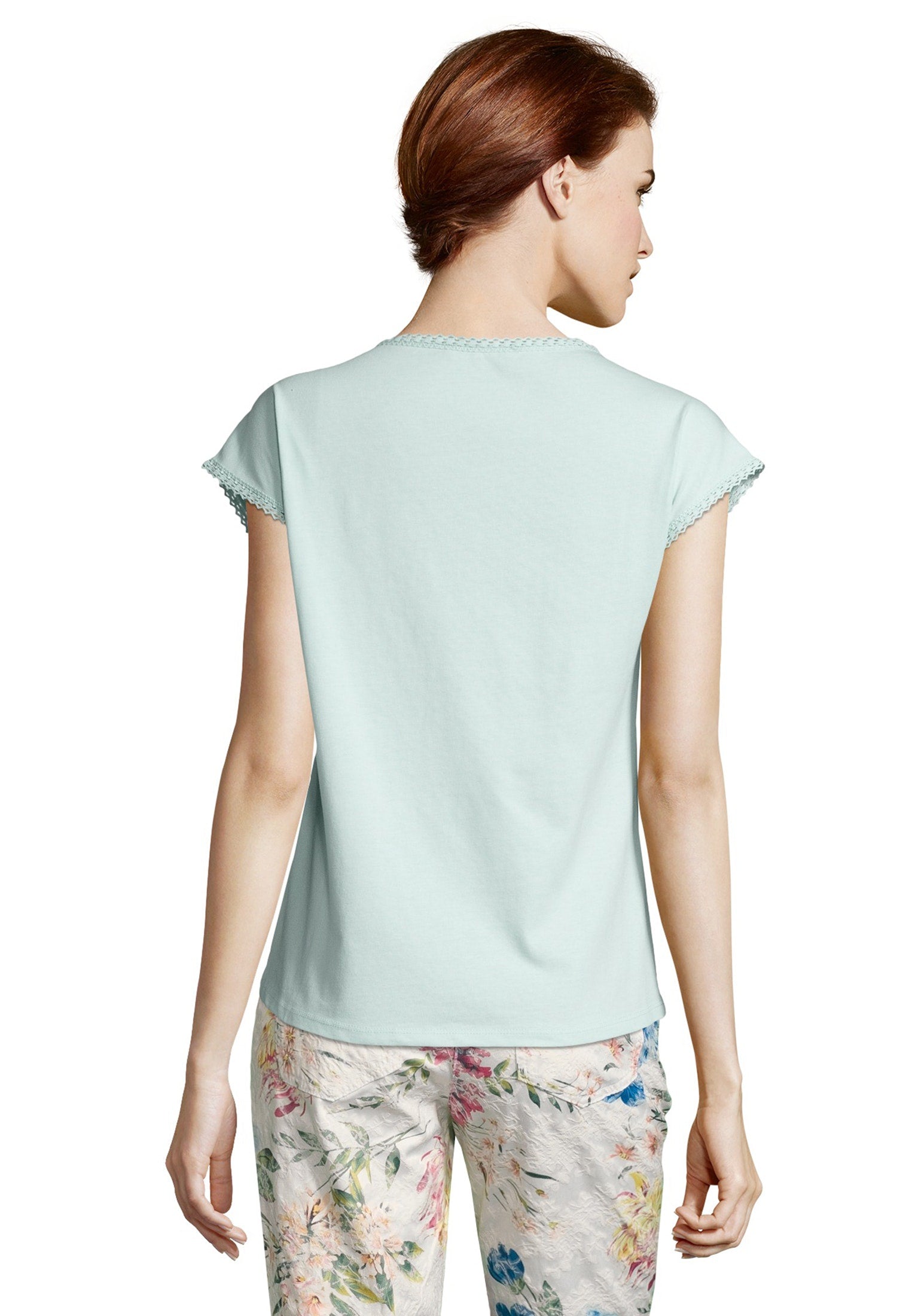 Shirt Kurz ohne Arm Tender Blue Bild 3
