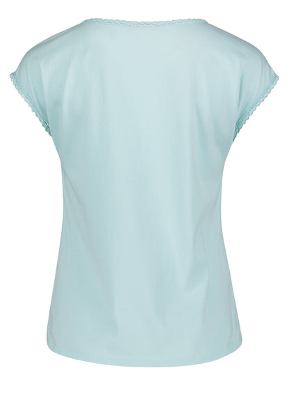 Shirt Kurz ohne Arm Tender Blue Bild 5