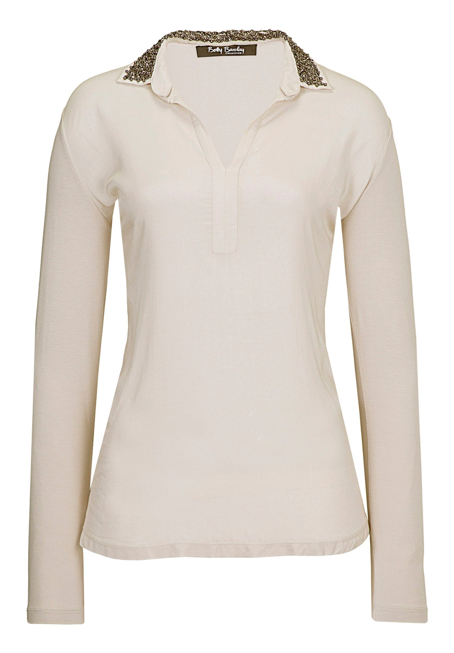 Shirt Lang 1/1 Arm 9106 Light Beige Bild 1