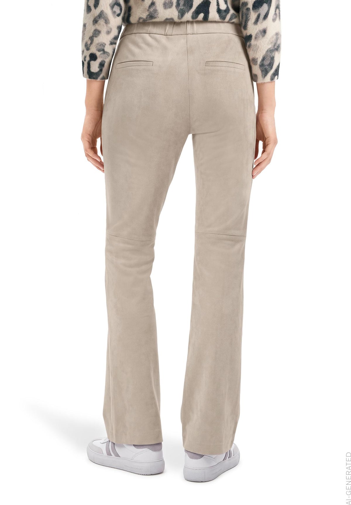 Hose Casual 1/1 LAEnge Bright Taupe Bild 2