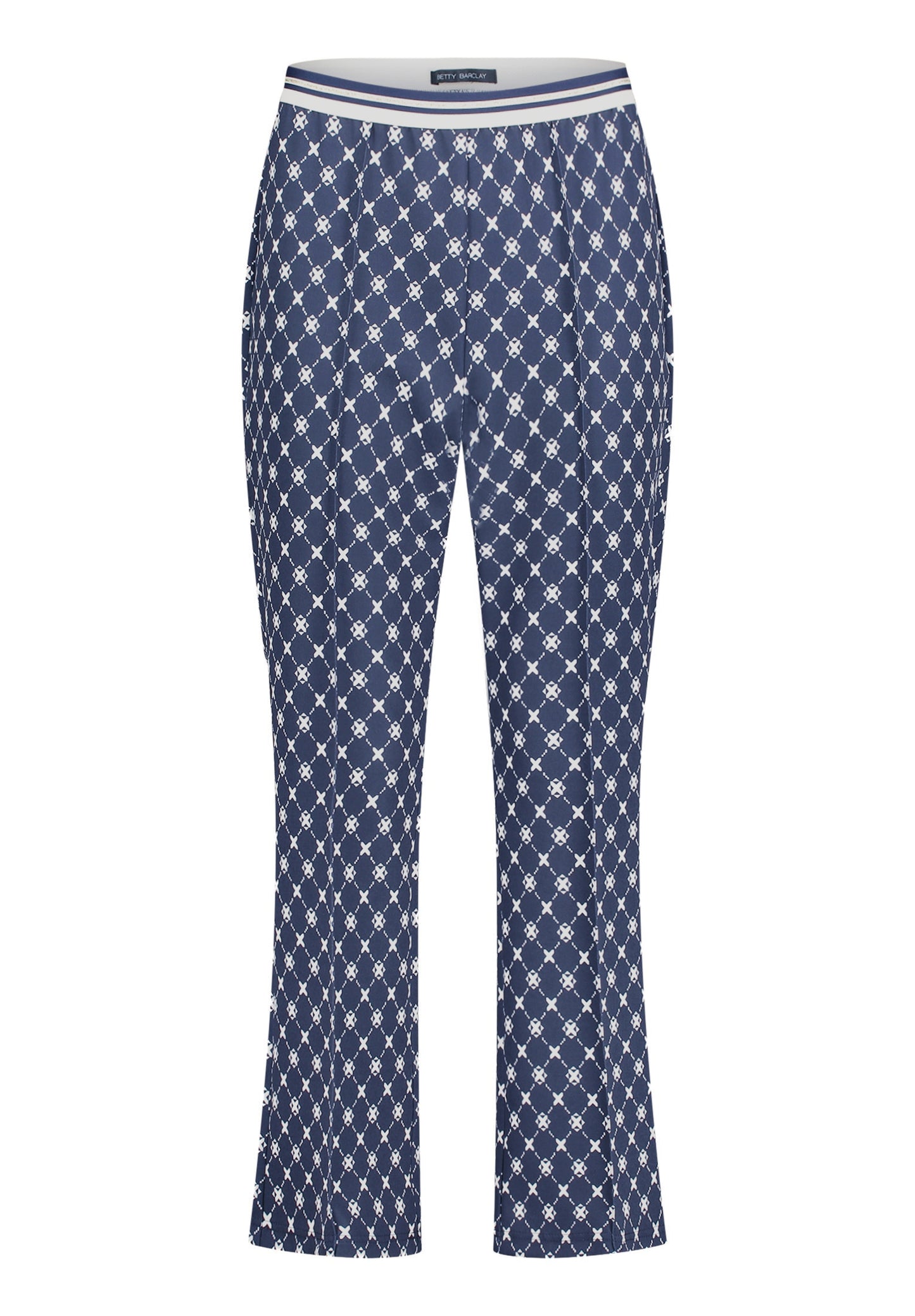 Hose Casual 3/4 LAEnge Dark Blue/Cream Bild 1