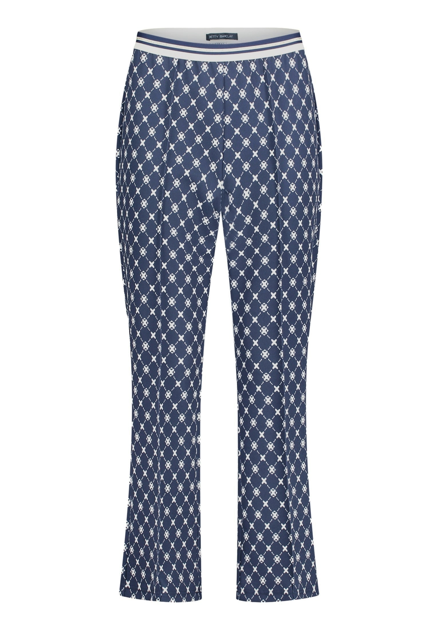 Hose Casual 3/4 LAEnge Dark Blue/Cream Bild 1