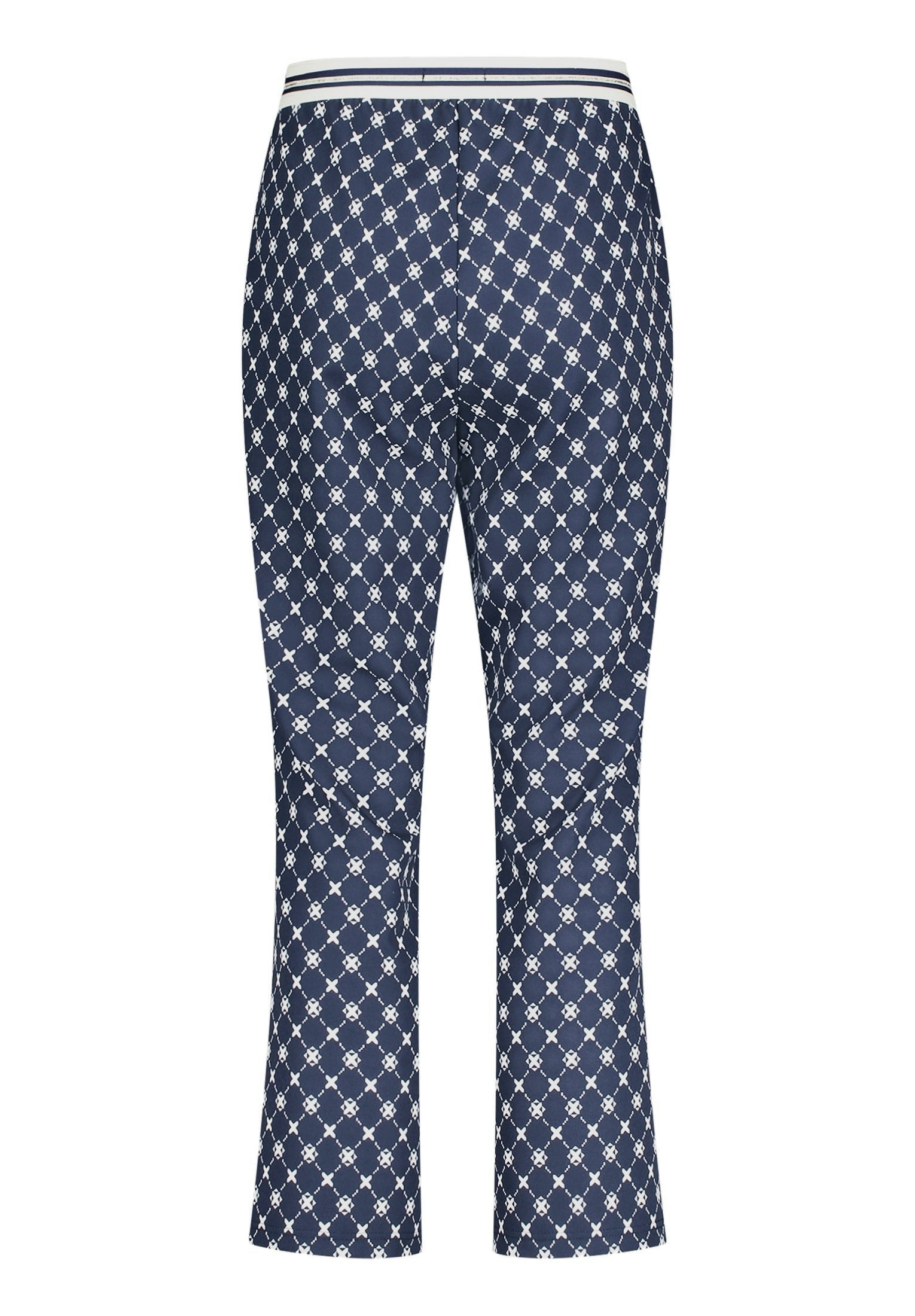 Hose Casual 3/4 LAEnge Dark Blue/Cream Bild 2
