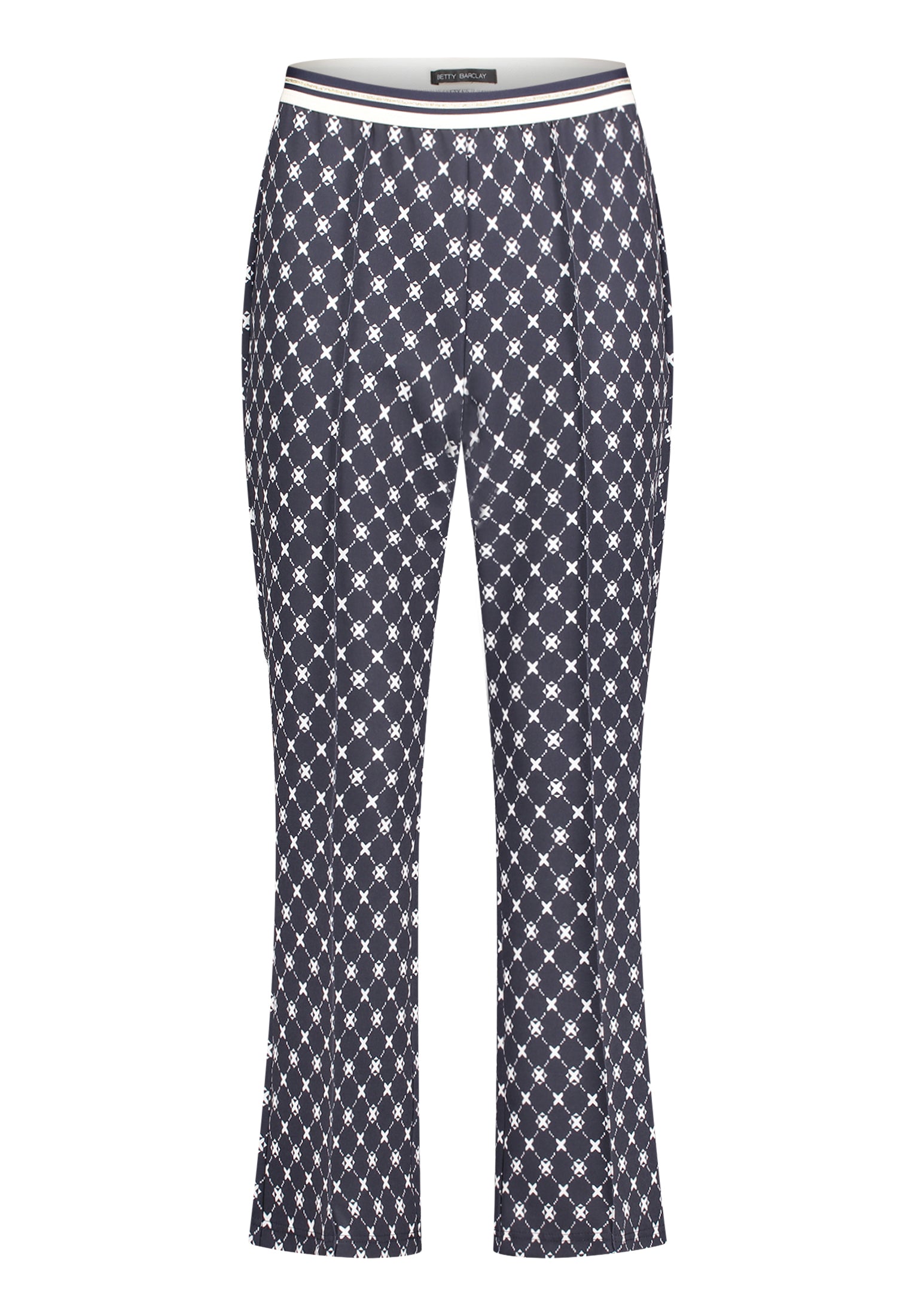 Hose Casual 3/4 LAEnge Dark Blue/Cream Bild 8