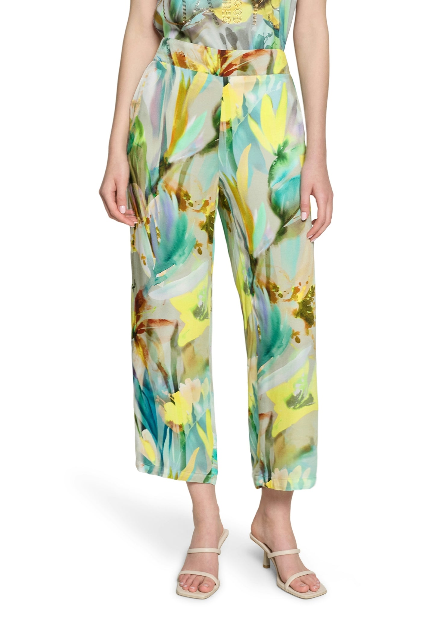 Hose Casual 7/8 LAEnge Mint/Nature Bild 3