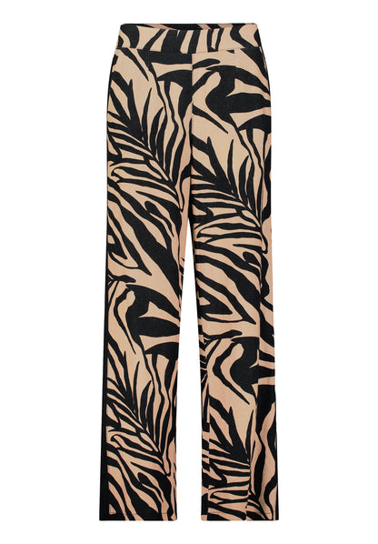 Hose Klassisch 1/1 LAEnge Black/Beige Bild 1
