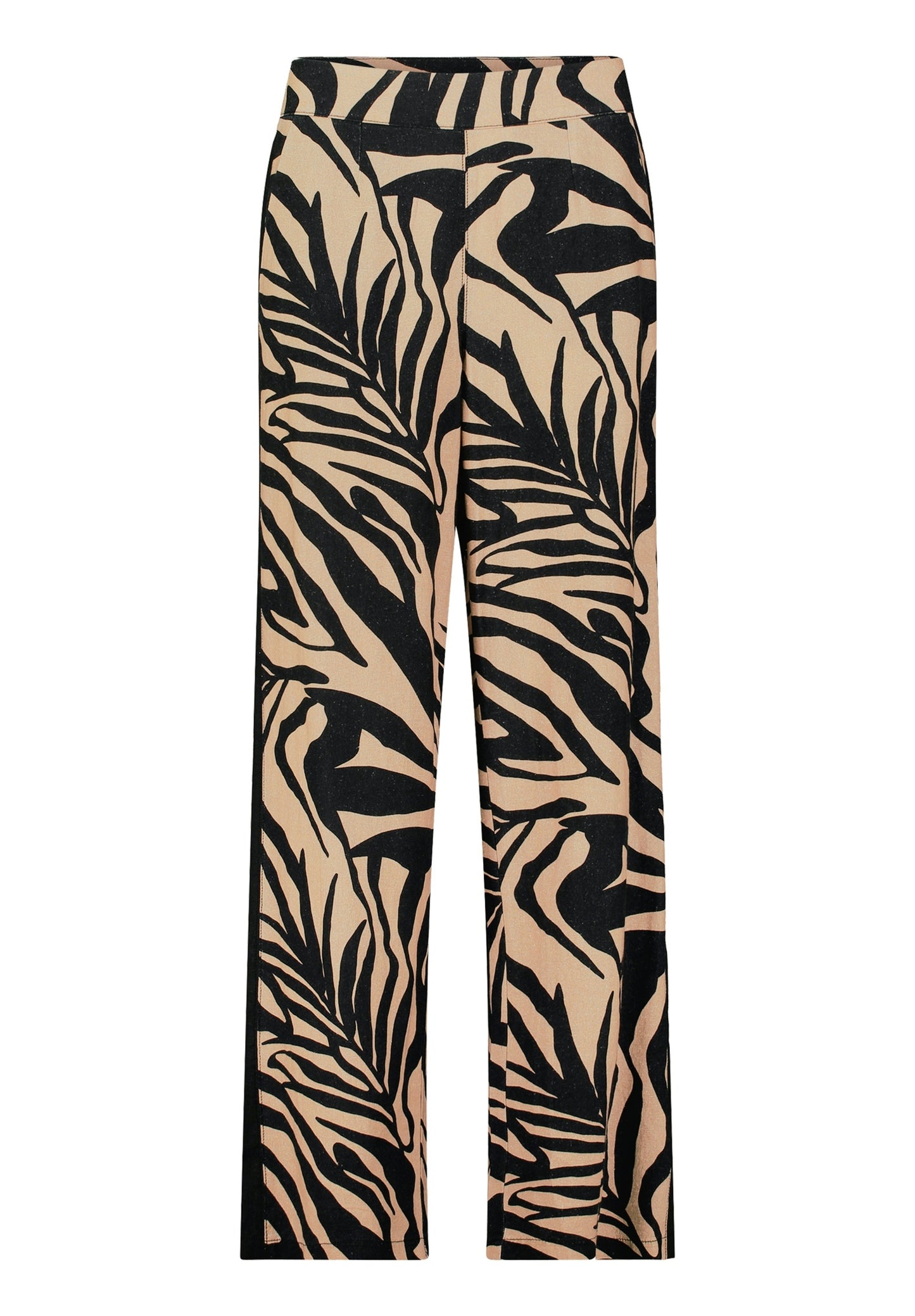 Hose Klassisch 1/1 LAEnge Black/Beige Bild 1