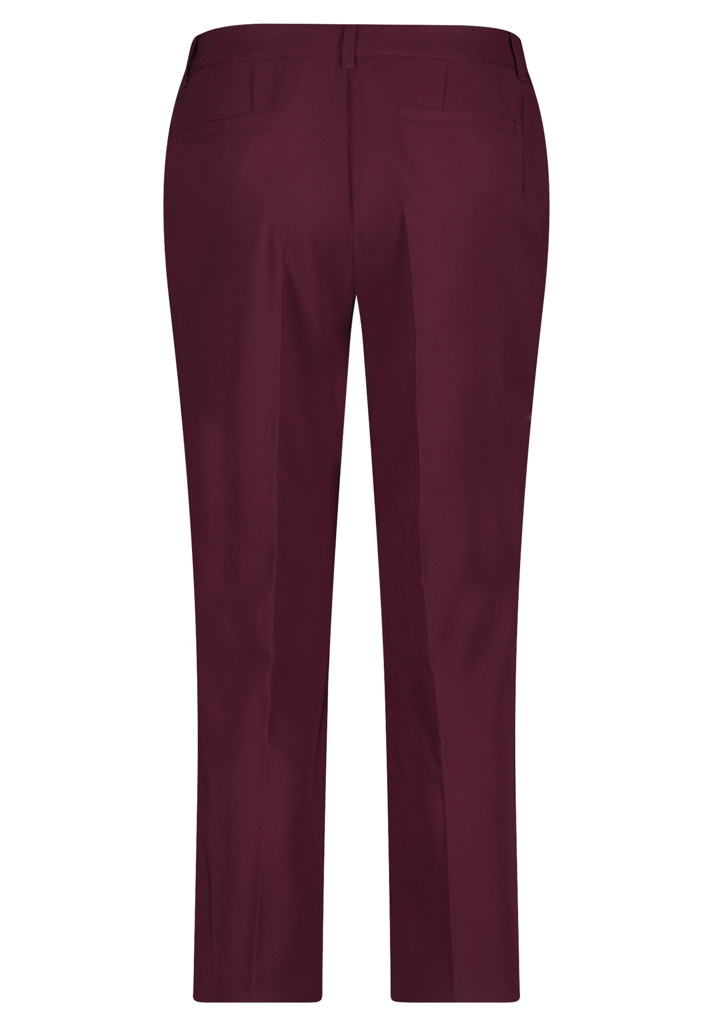 Hose Klassisch 3/4 LAEnge Dark Aubergine Bild 2
