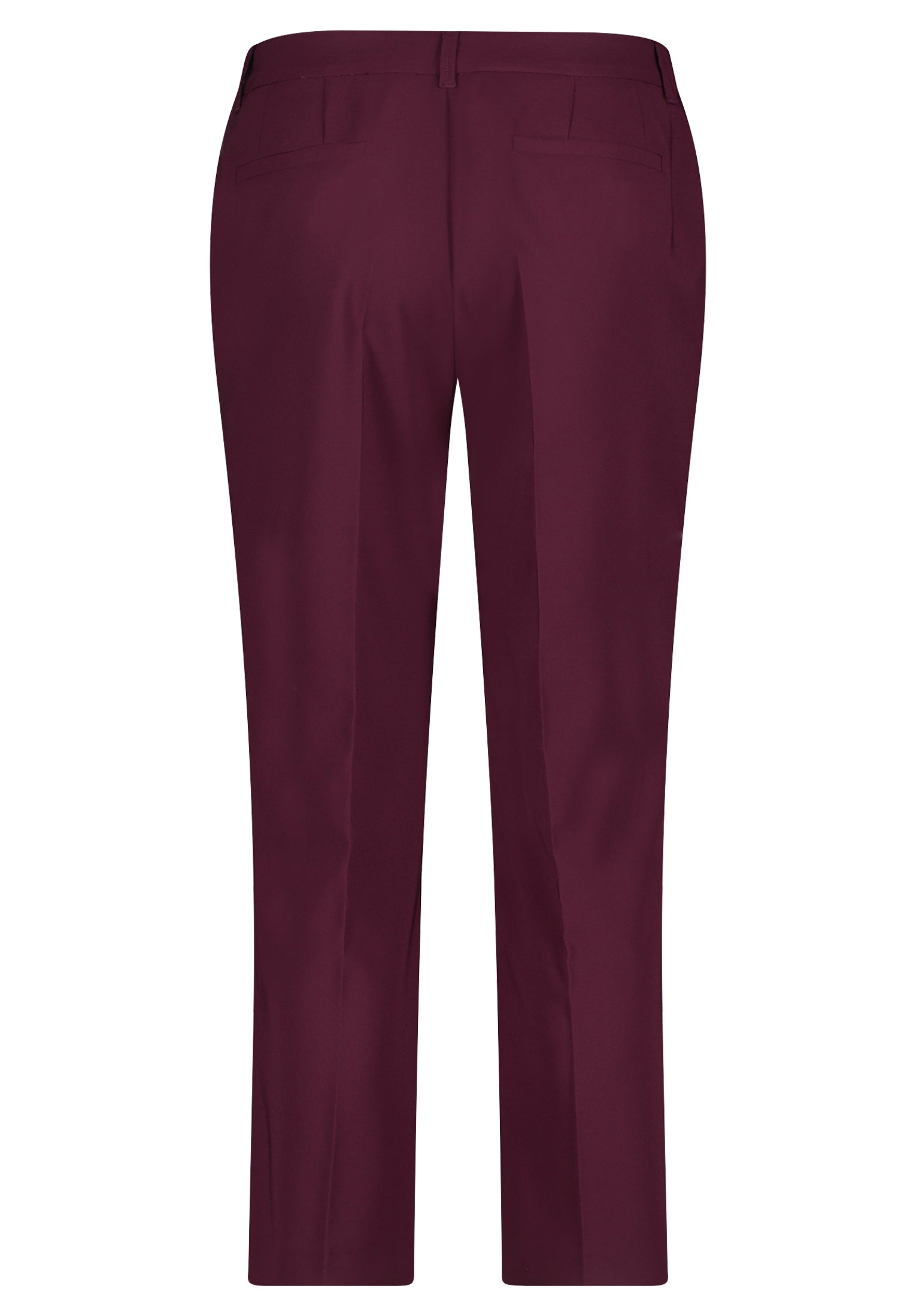 Hose Klassisch 3/4 LAEnge Dark Aubergine Bild 2
