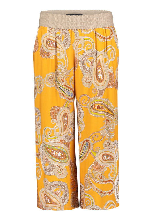 Hose Klassisch 7/8 LAEnge Orange/Camel Bild 1