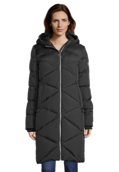 Down quilted jacket