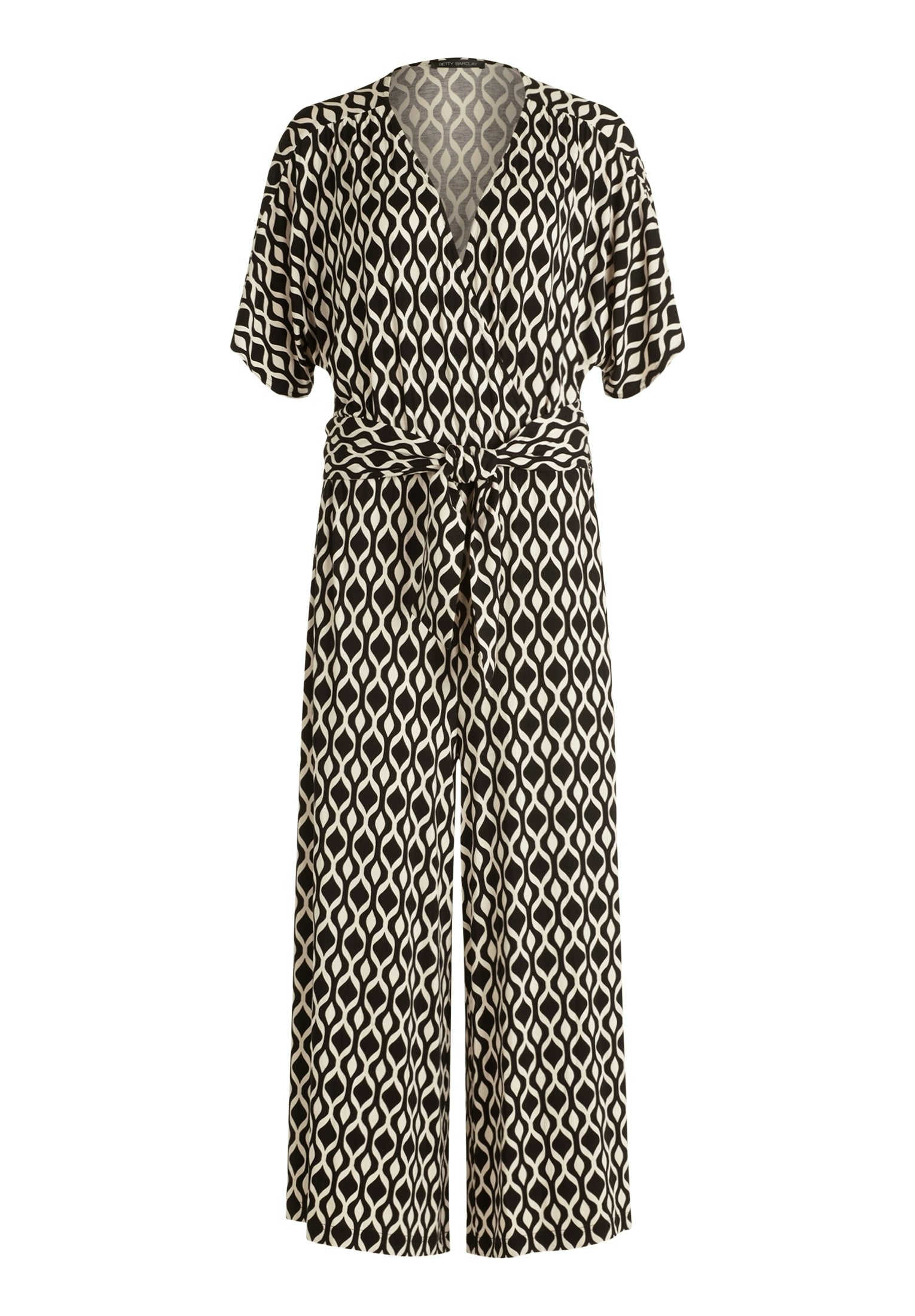 Jumpsuit Black/Beige Bild 1