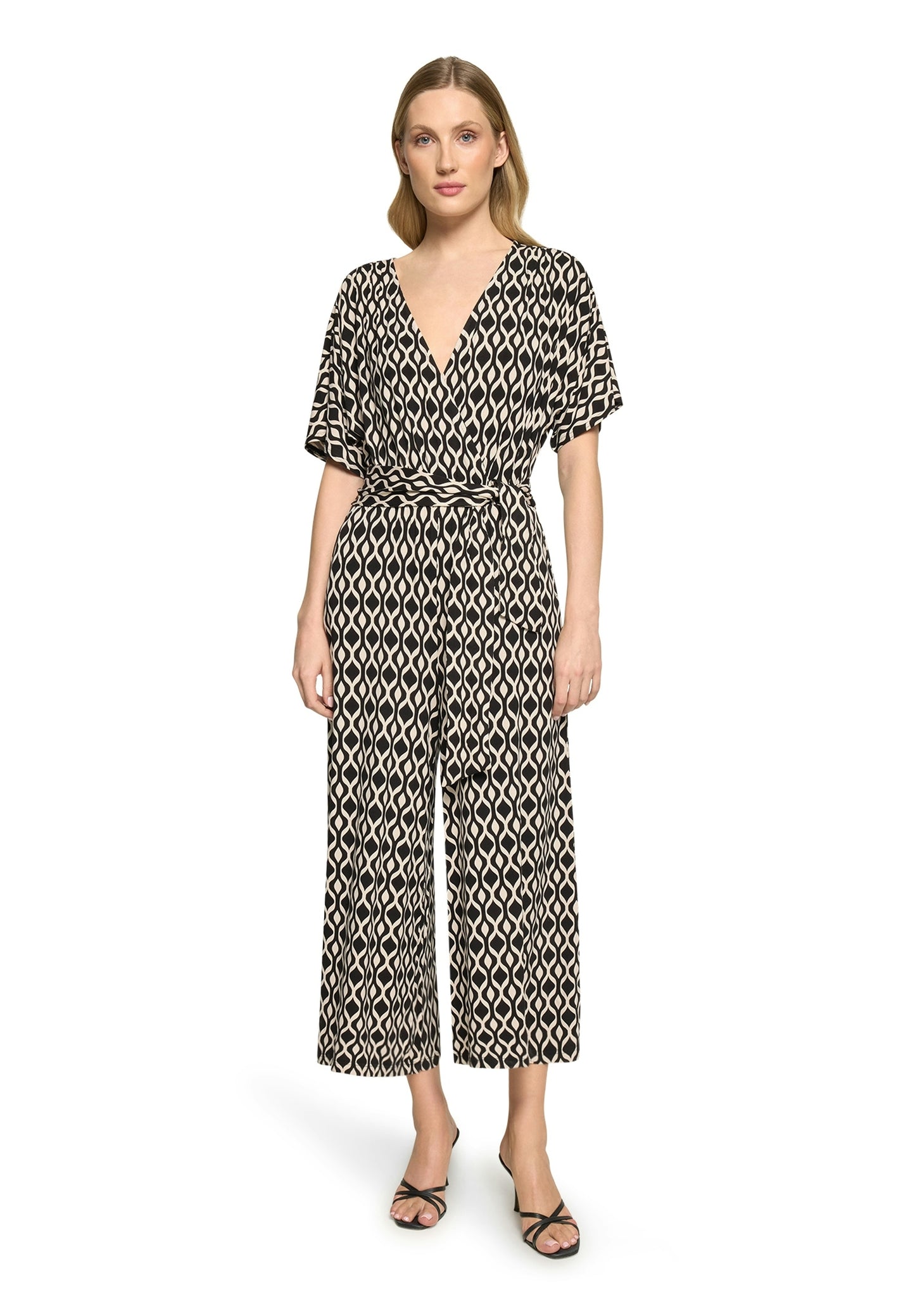 Jumpsuit Black/Beige Bild 3