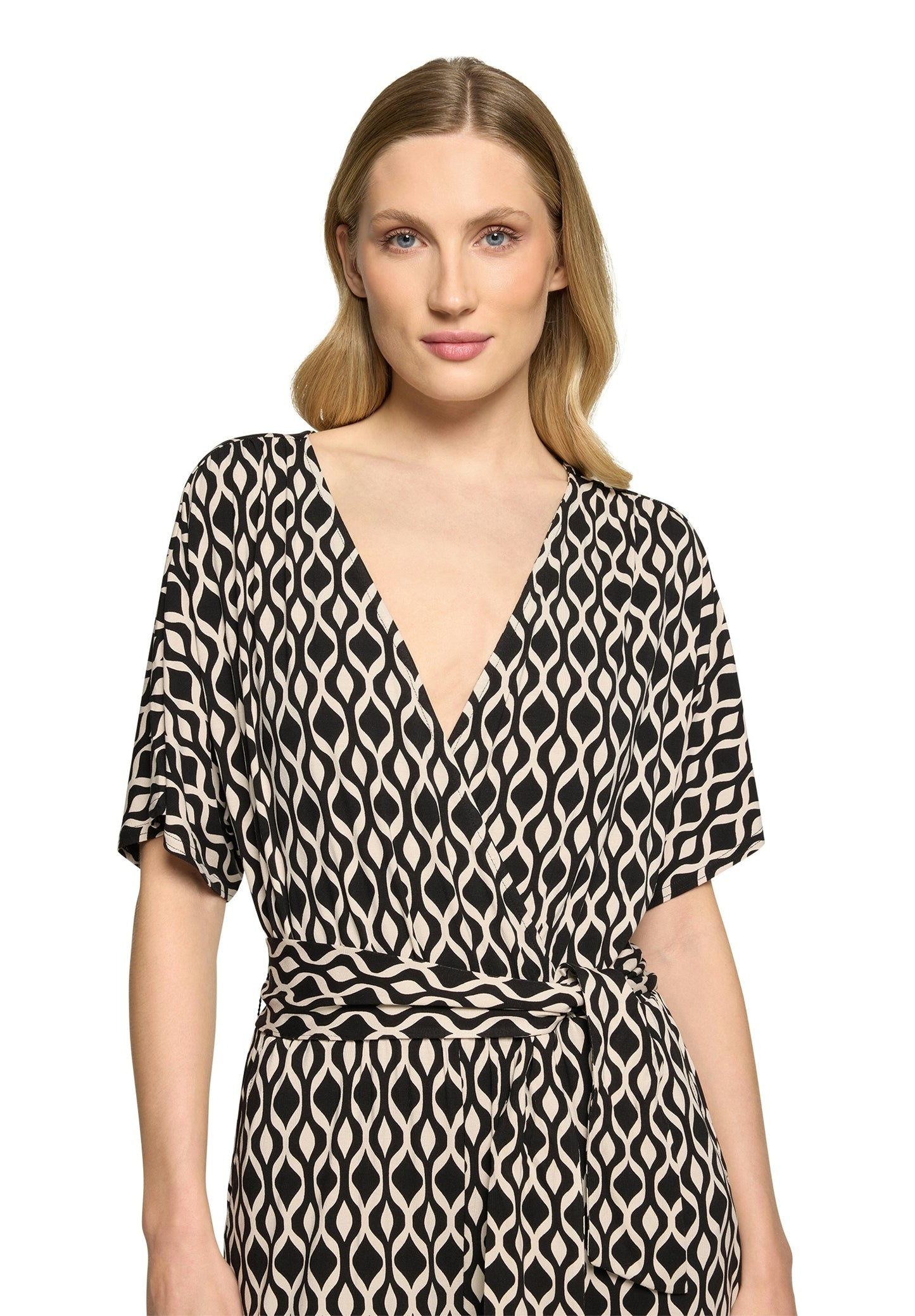 Jumpsuit Black/Beige Bild 6