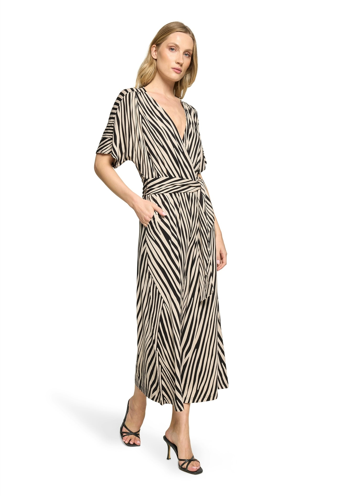 Jumpsuit Black/Beige Bild 5