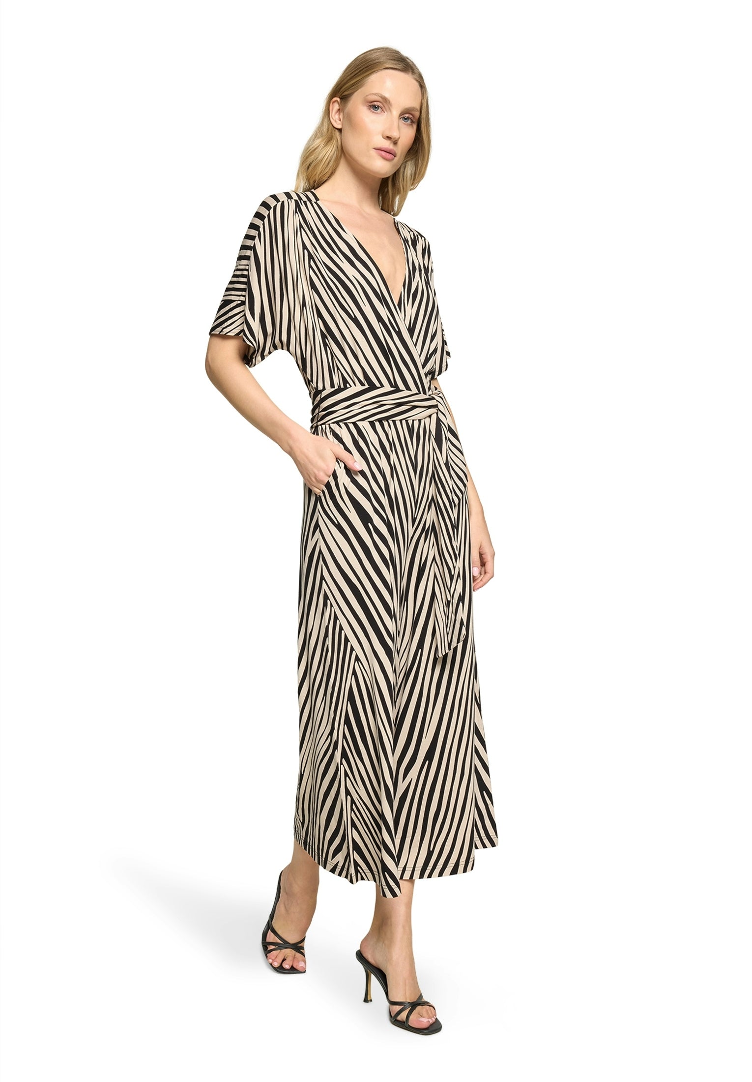 Jumpsuit Black/Beige Bild 5