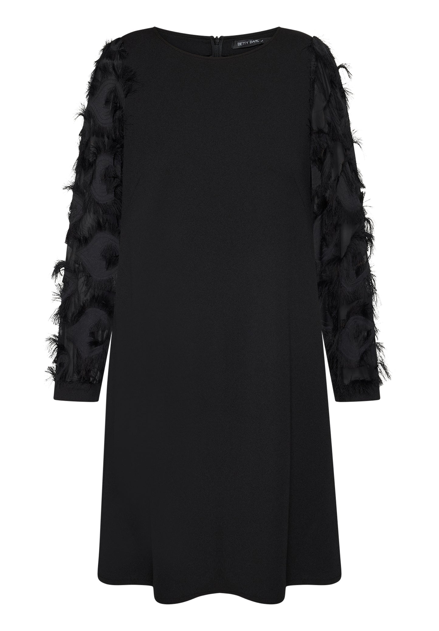 Kleid Kurz 1/1 Arm Black Bild 1