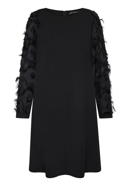 Kleid Kurz 1/1 Arm Black Bild 1