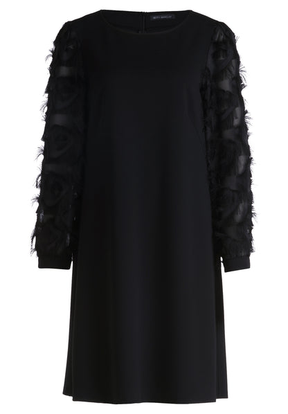 Kleid Kurz 1/1 Arm Black Bild 1
