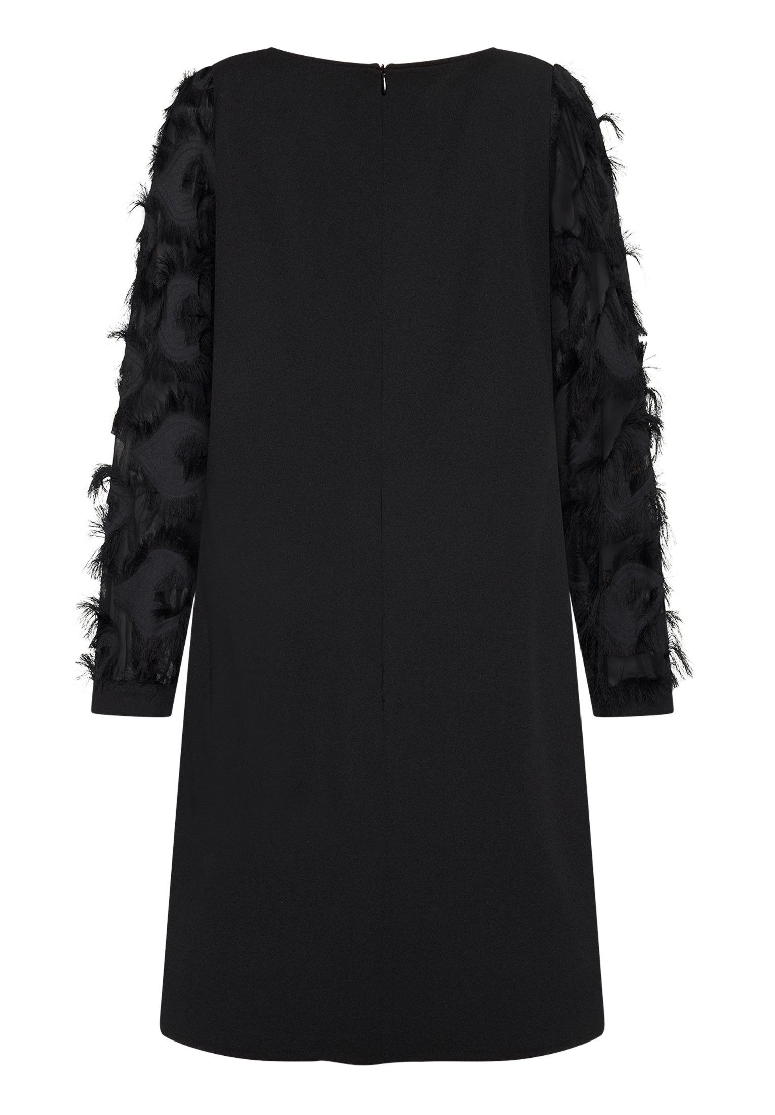 Kleid Kurz 1/1 Arm Black Bild 2