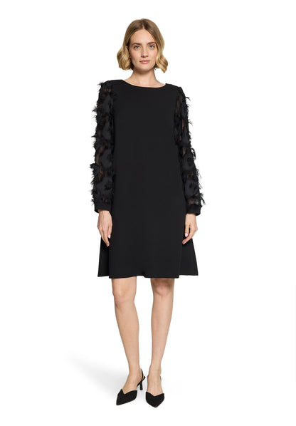 Kleid Kurz 1/1 Arm Black Bild 3