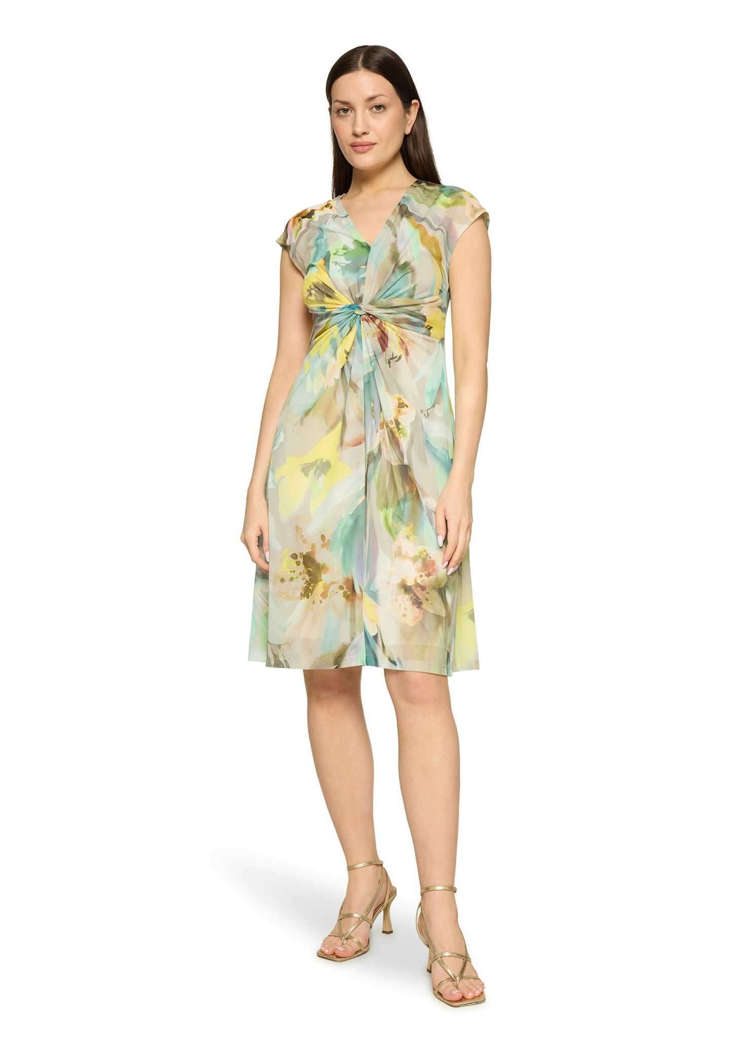 Kleid Kurz 1/2 Arm Mint/Nature Bild 3
