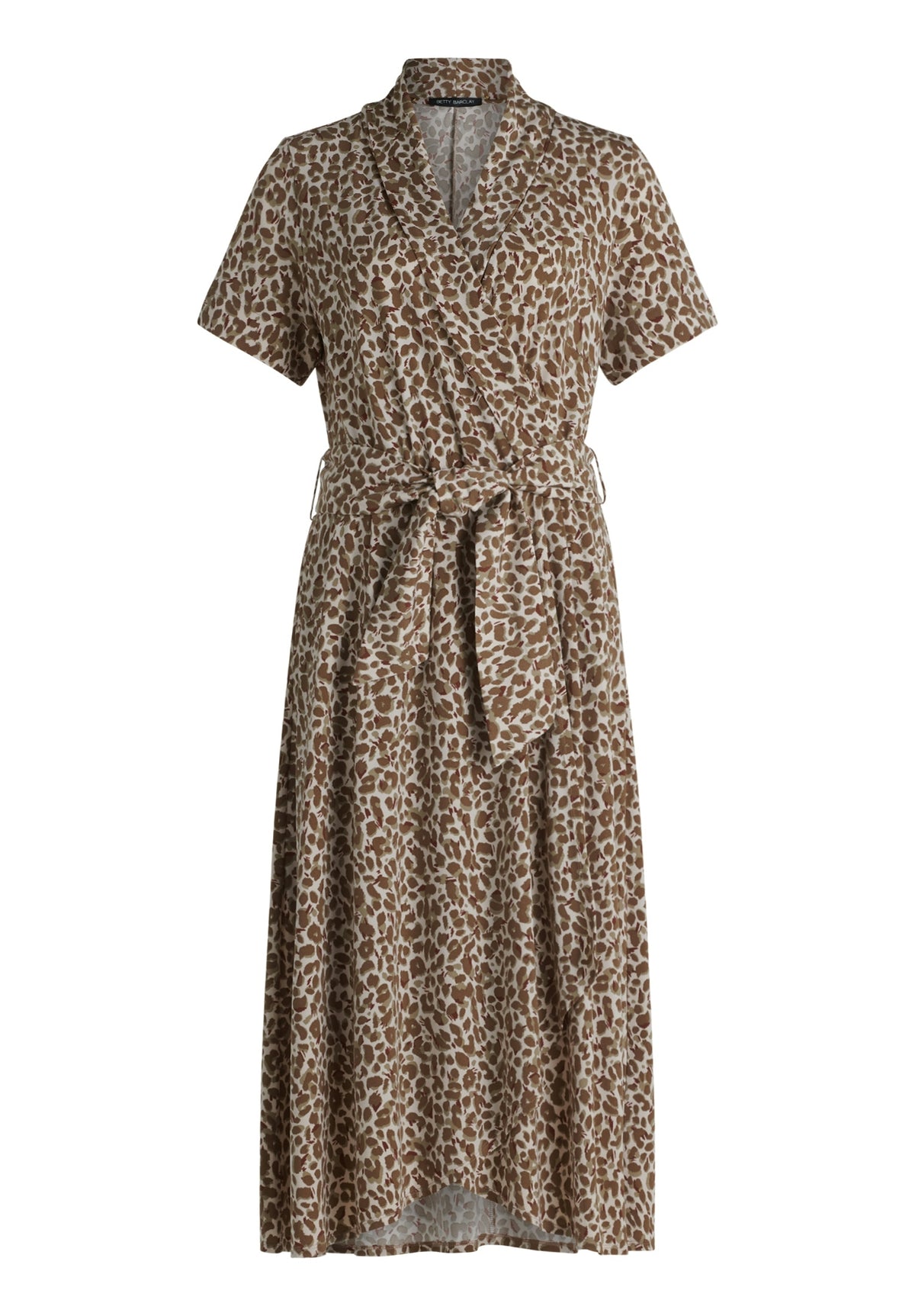 Kleid Lang 1/2 Arm Beige/Khaki Bild 1