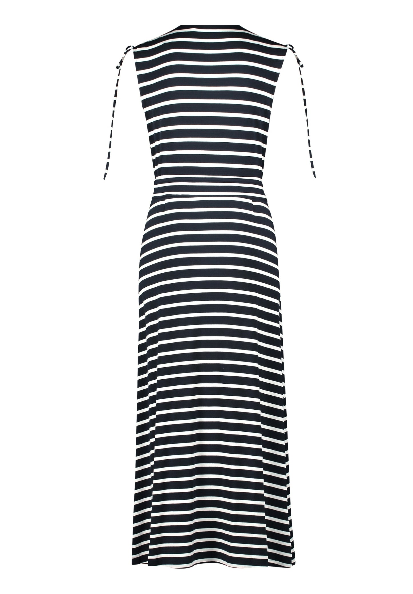 Kleid Lang ohne Arm Dark Blue/Cream Bild 2