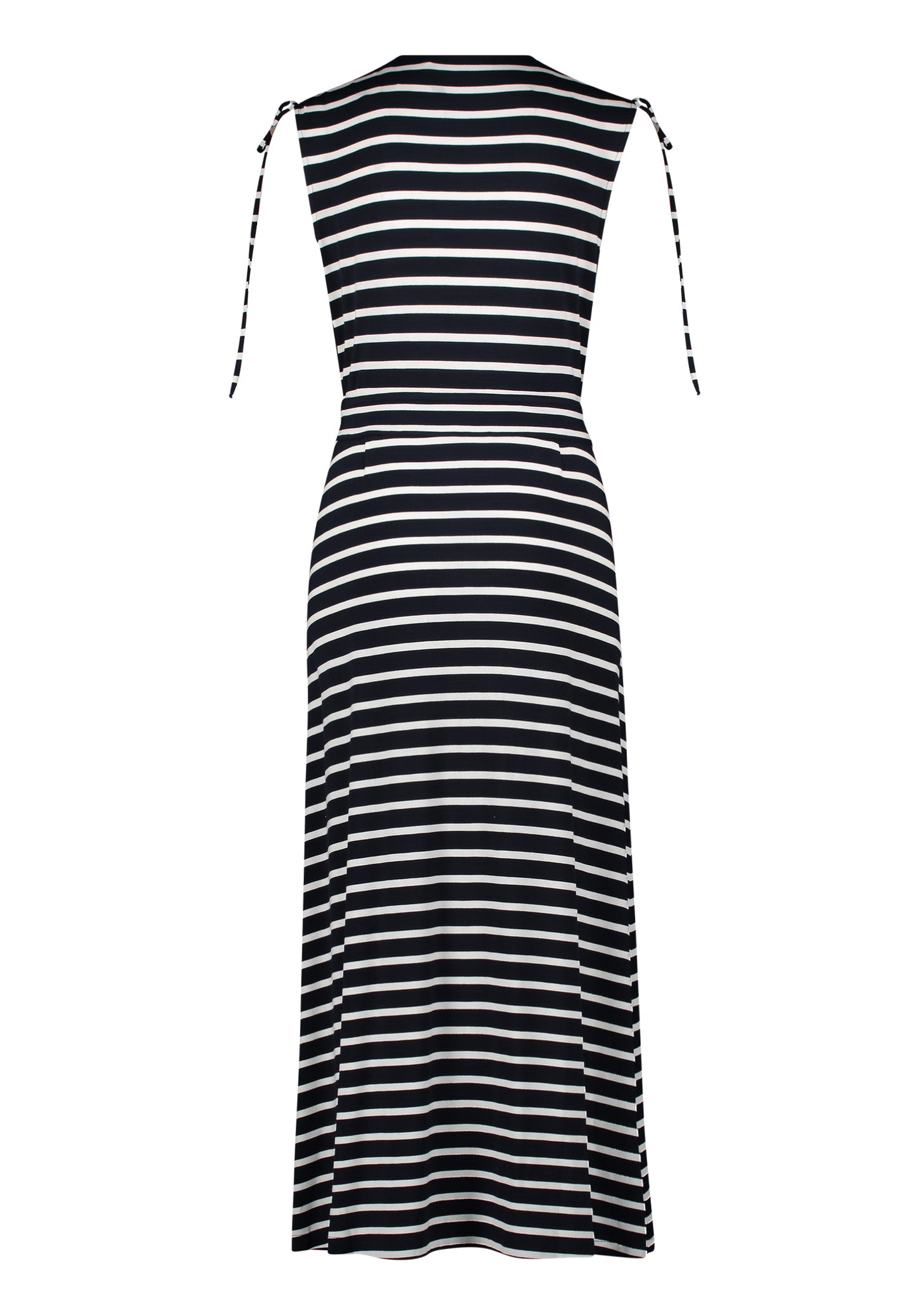 Kleid Lang ohne Arm Dark Blue/Cream Bild 9