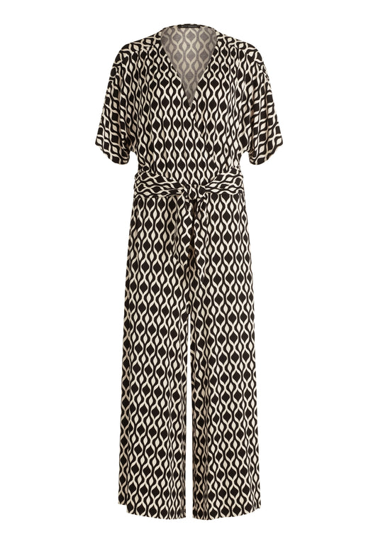 Jumpsuit Black/Beige Bild 1