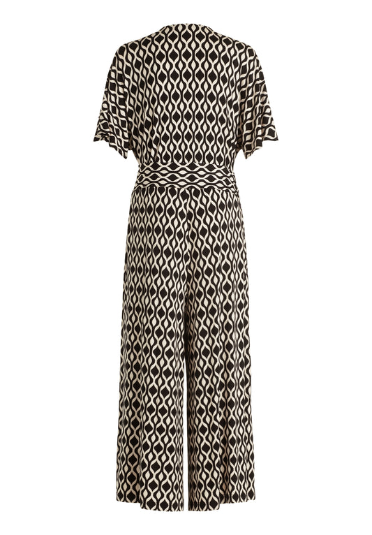 Jumpsuit Black/Beige Bild 2