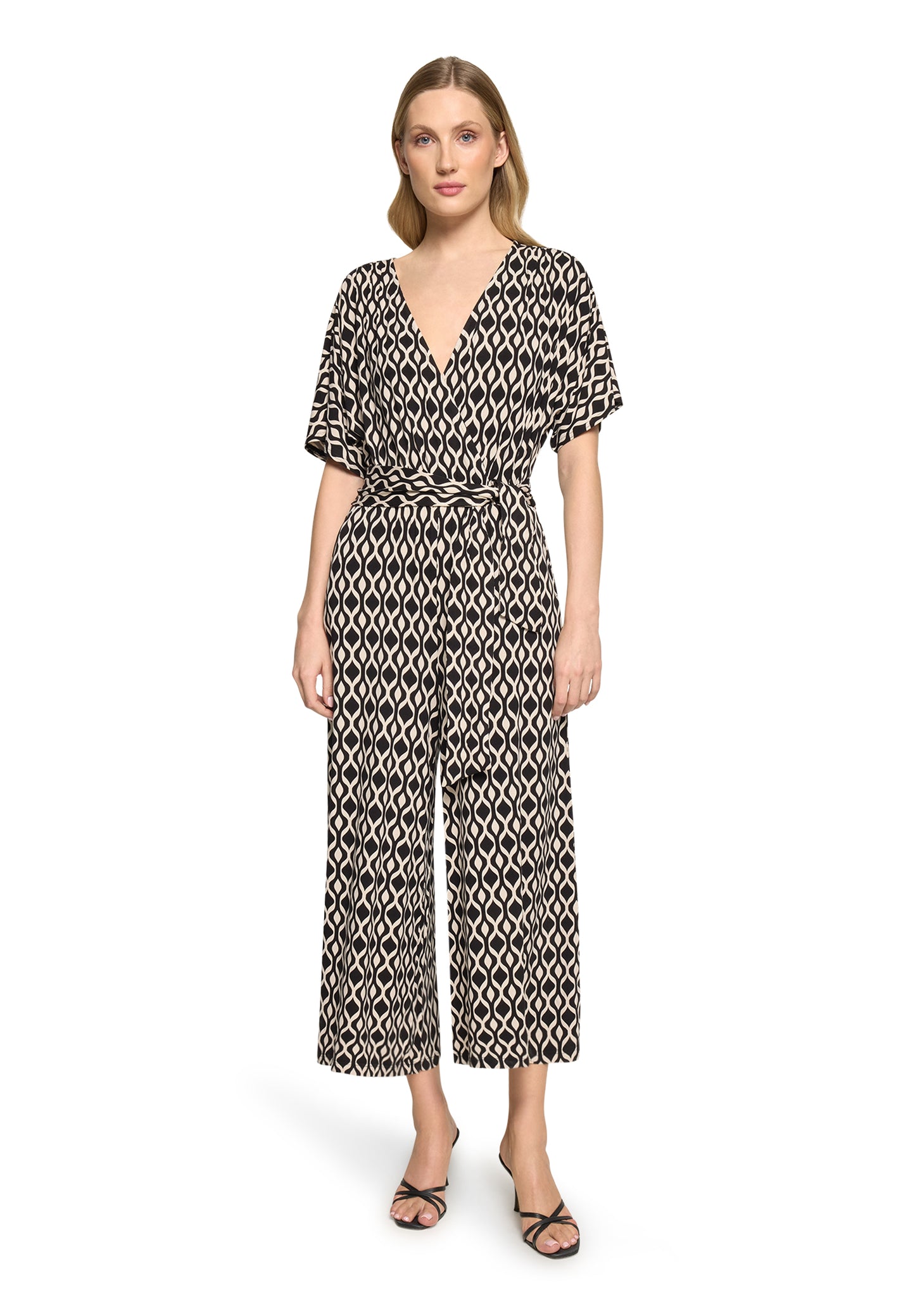 Jumpsuit Black/Beige Bild 3